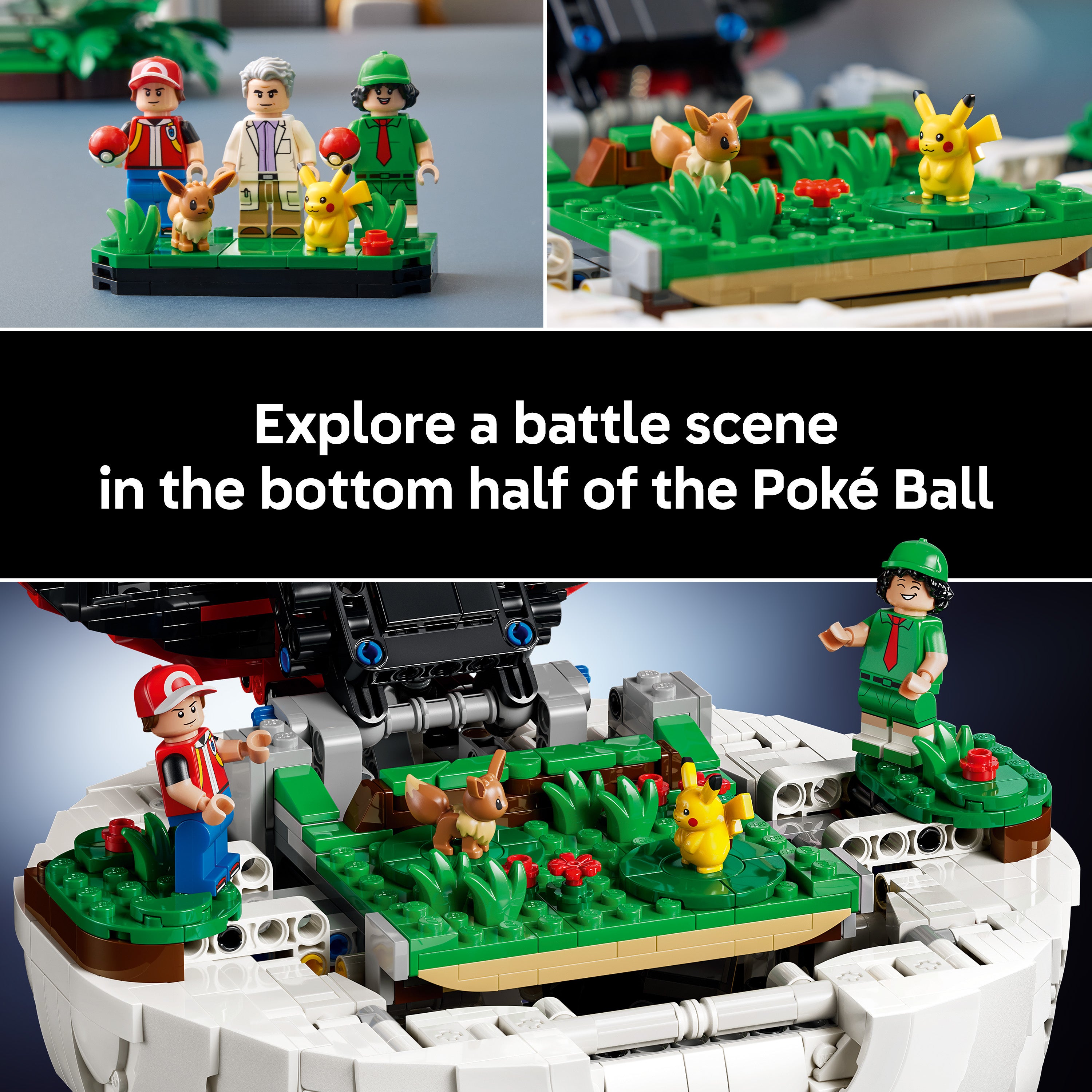 LEGO® Pokémon Ikoniska Tränarmomenten Poké Ball 72154