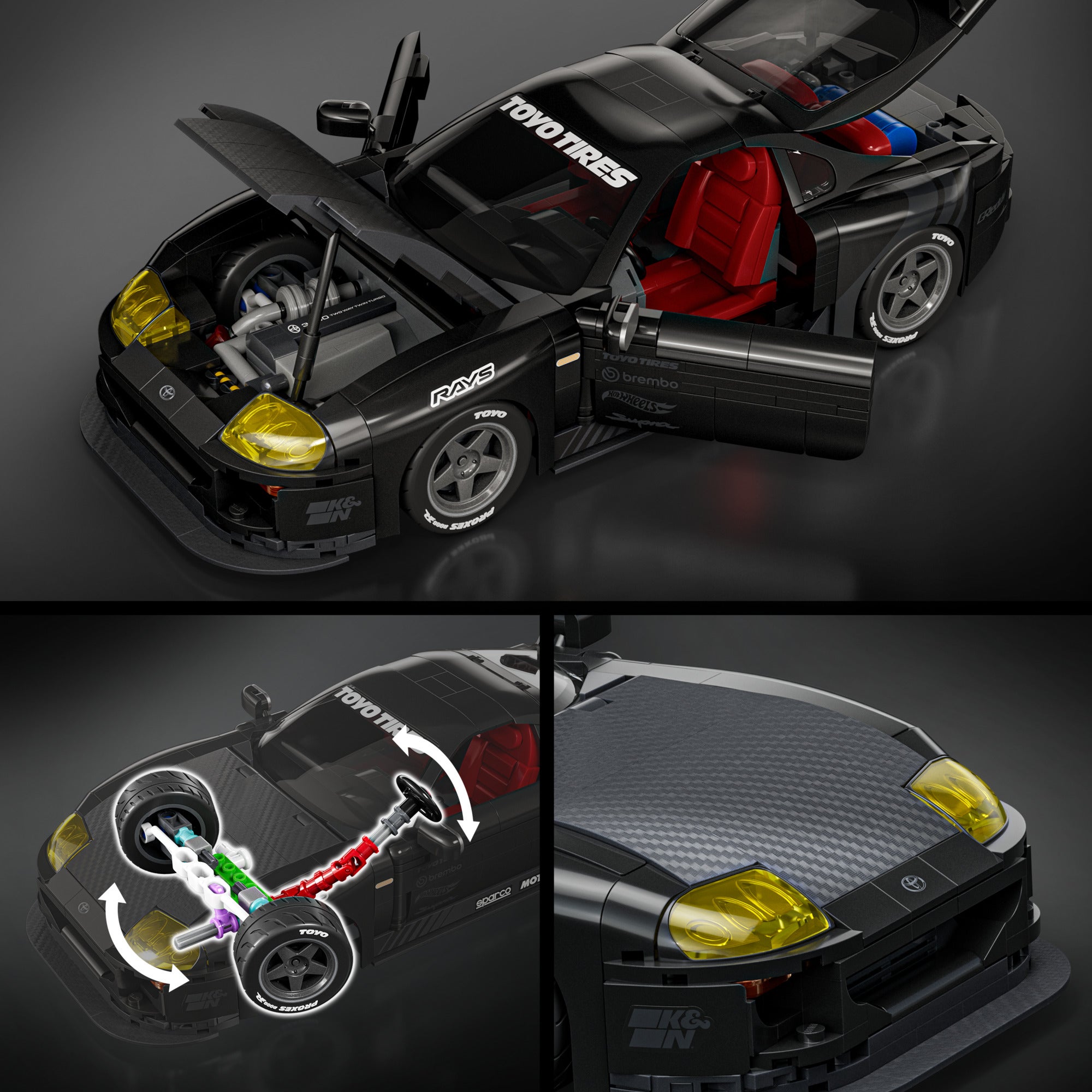 Brick Shop Hot Wheels Toyota Supra MKIV Byggset