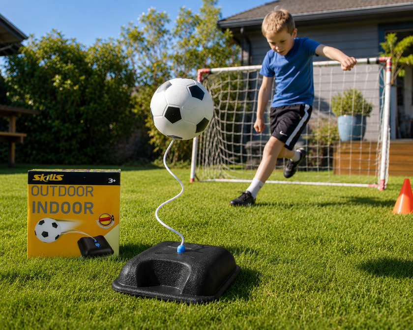 Skills, Fotbollstränare Med Platta