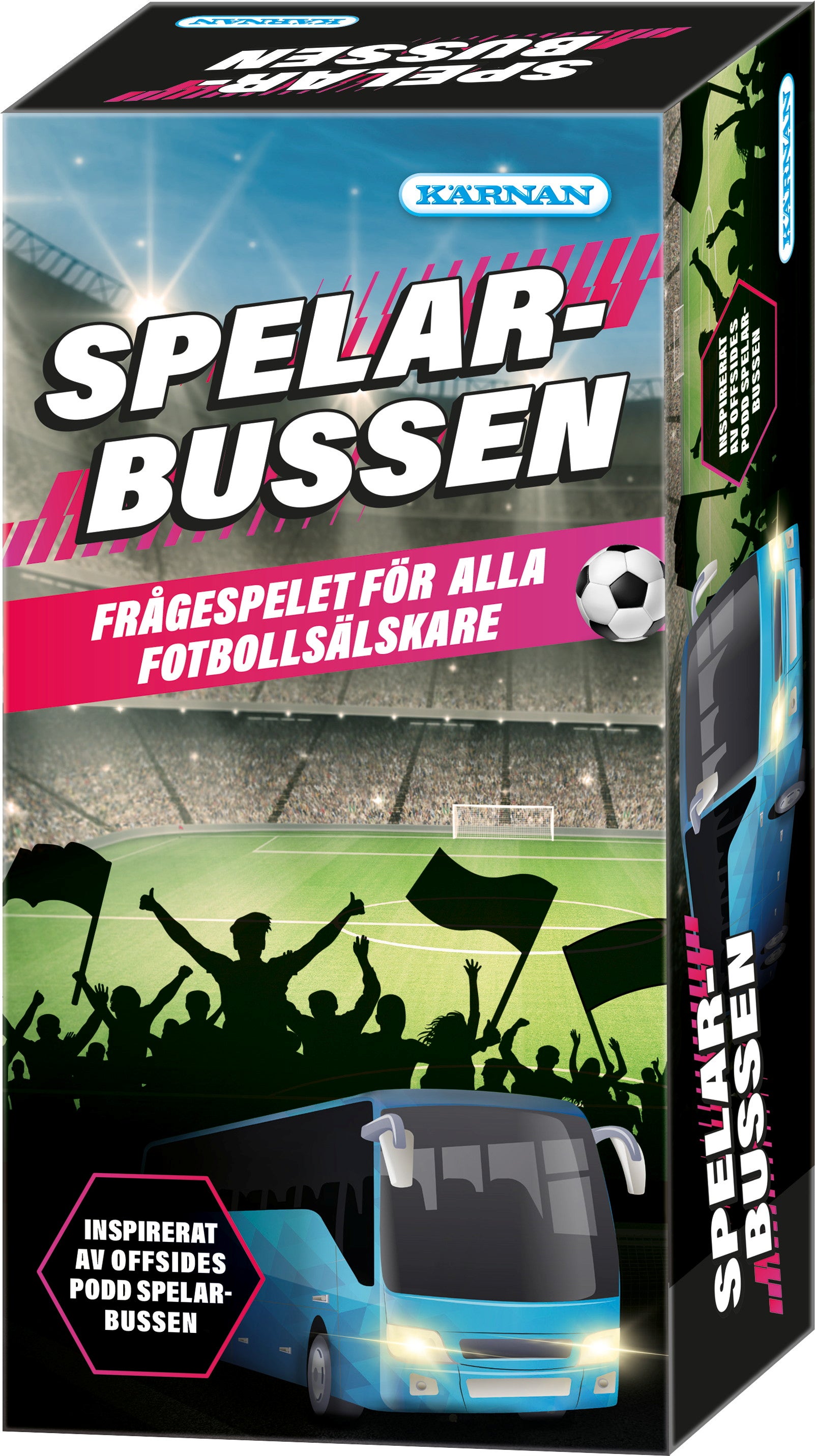 Spelarbussen – fotbollsquiz från klubbhus till arena