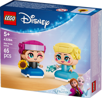 LEGO® ǀ Disney Frozen Anna och Elsa i miniformat Byggleksak 43284