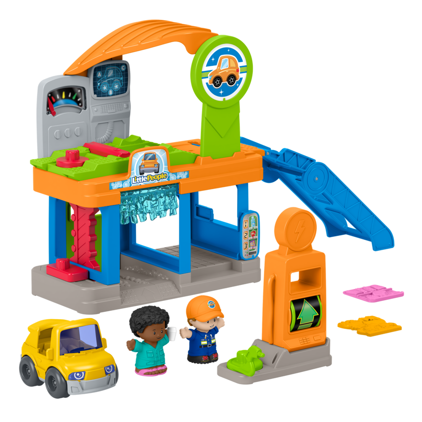 Fisher-Price Little People Bensinstation