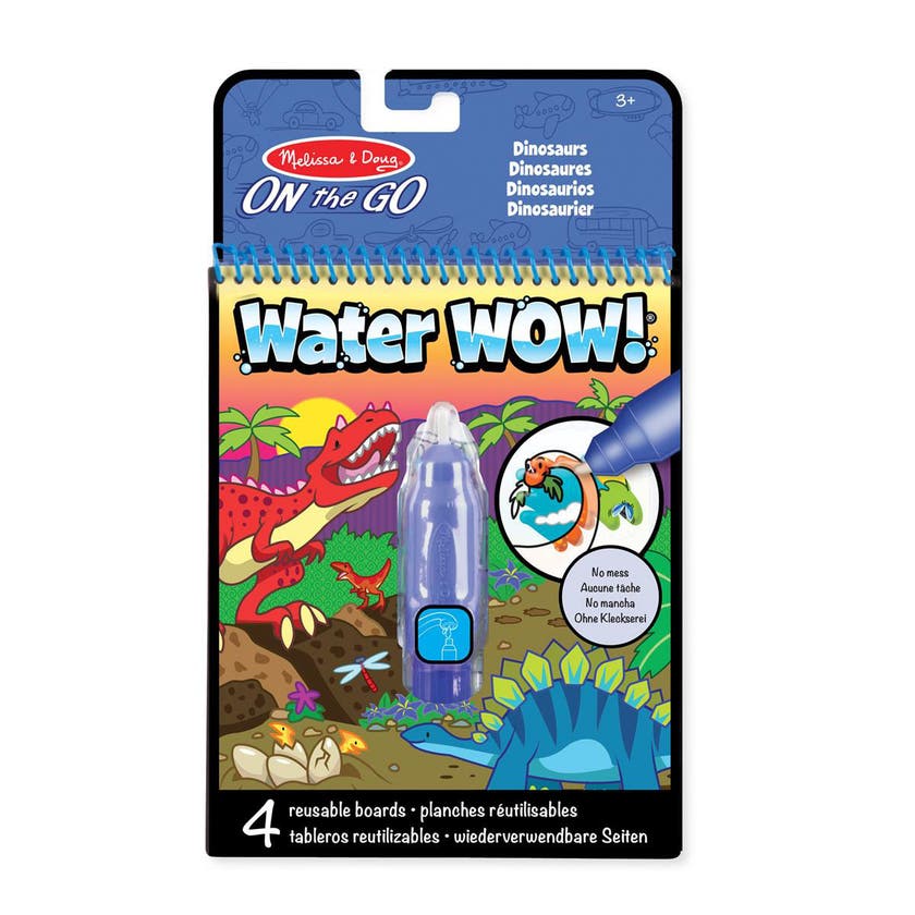 Water WOW! Dinosaurs målarbok