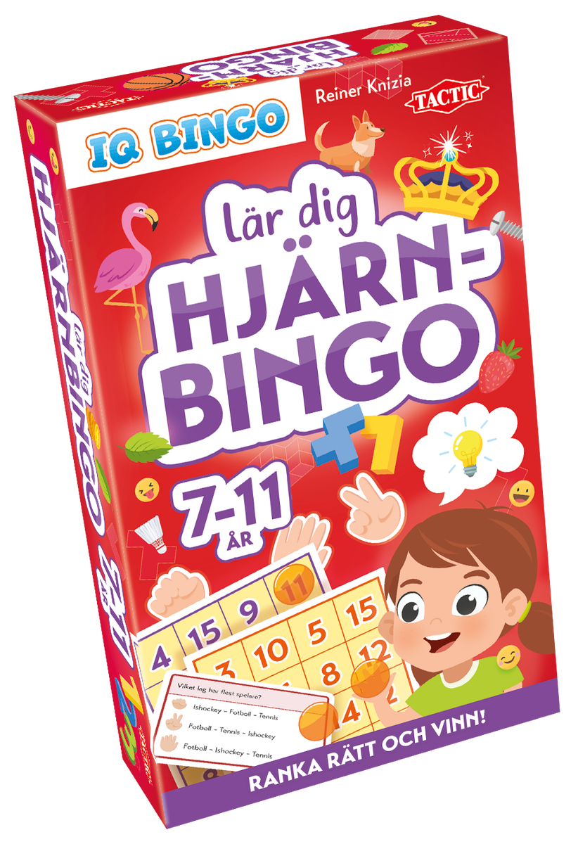 Lär dig: Hjärn Bingo SE