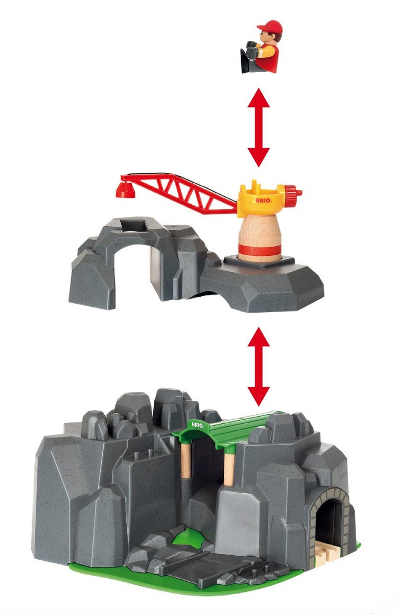 BRIO, Lift & Load 33889 Lyftkran och tunnel