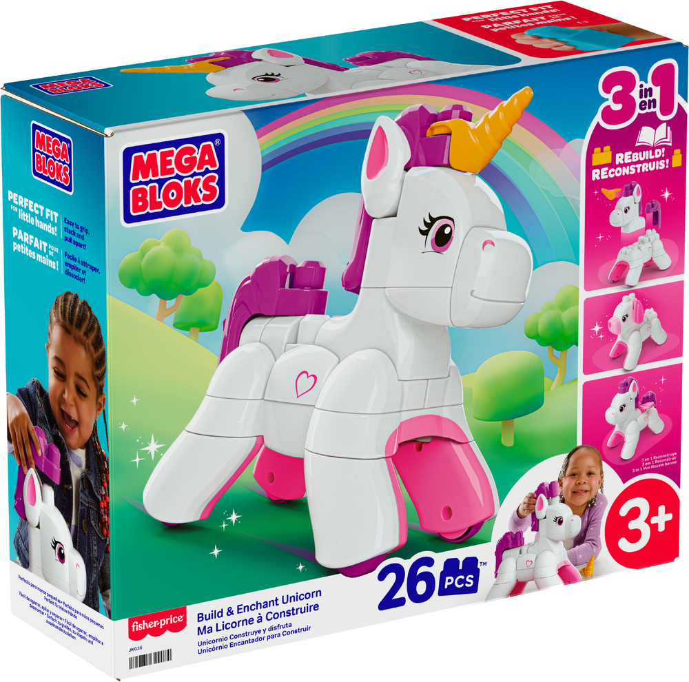 MEGA BLOKS Build & Enchant-enhörning