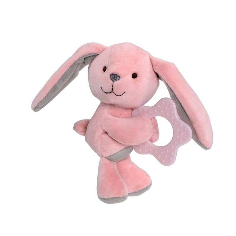Sweeties Baby, Skallra med Bitleksak Kaninen Lee 14 cm