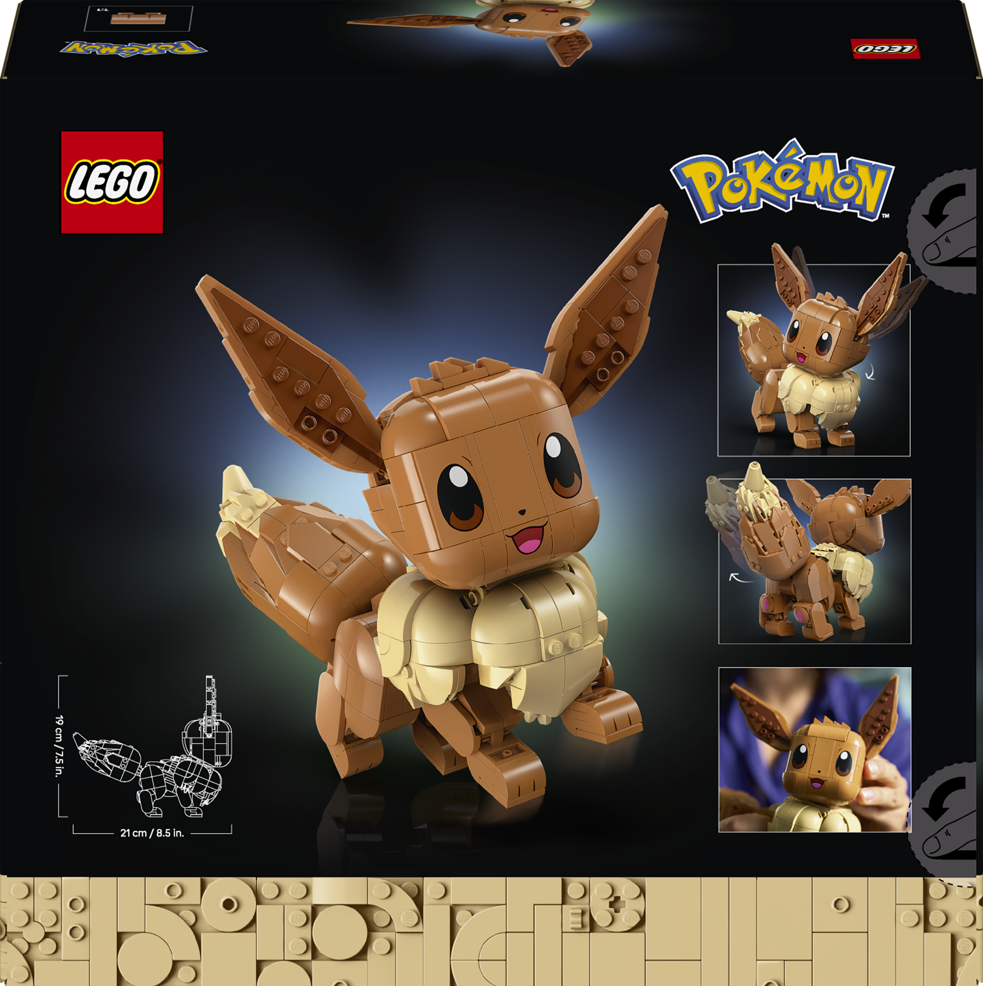 LEGO® Pokémon™ Eevee Modellbyggset Spelpryl 72151