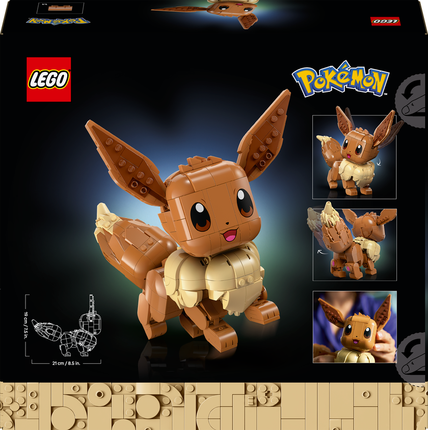 LEGO® Pokémon™ Eevee Modellbyggset Spelpryl 72151