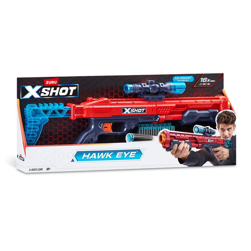 XSHOT Excel Hawk Eye med 16 pilar