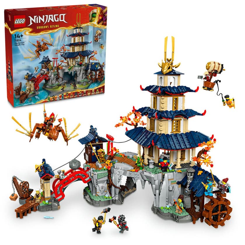 LEGO Ninjago 71814, Turneringens tempelstad