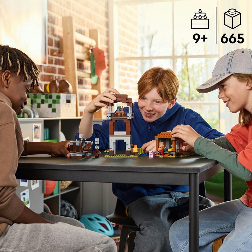 LEGO Minecraft 21278, Plundrarvakttorn och vildtjur