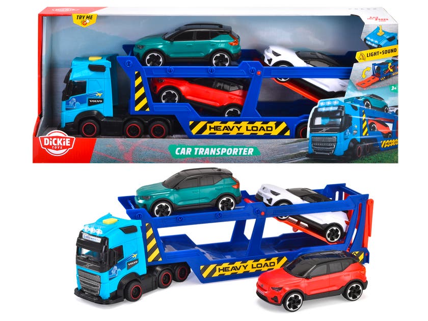Dickie Toys Volvo FH 16 Biltransporter & Volvo XC40 Recharge