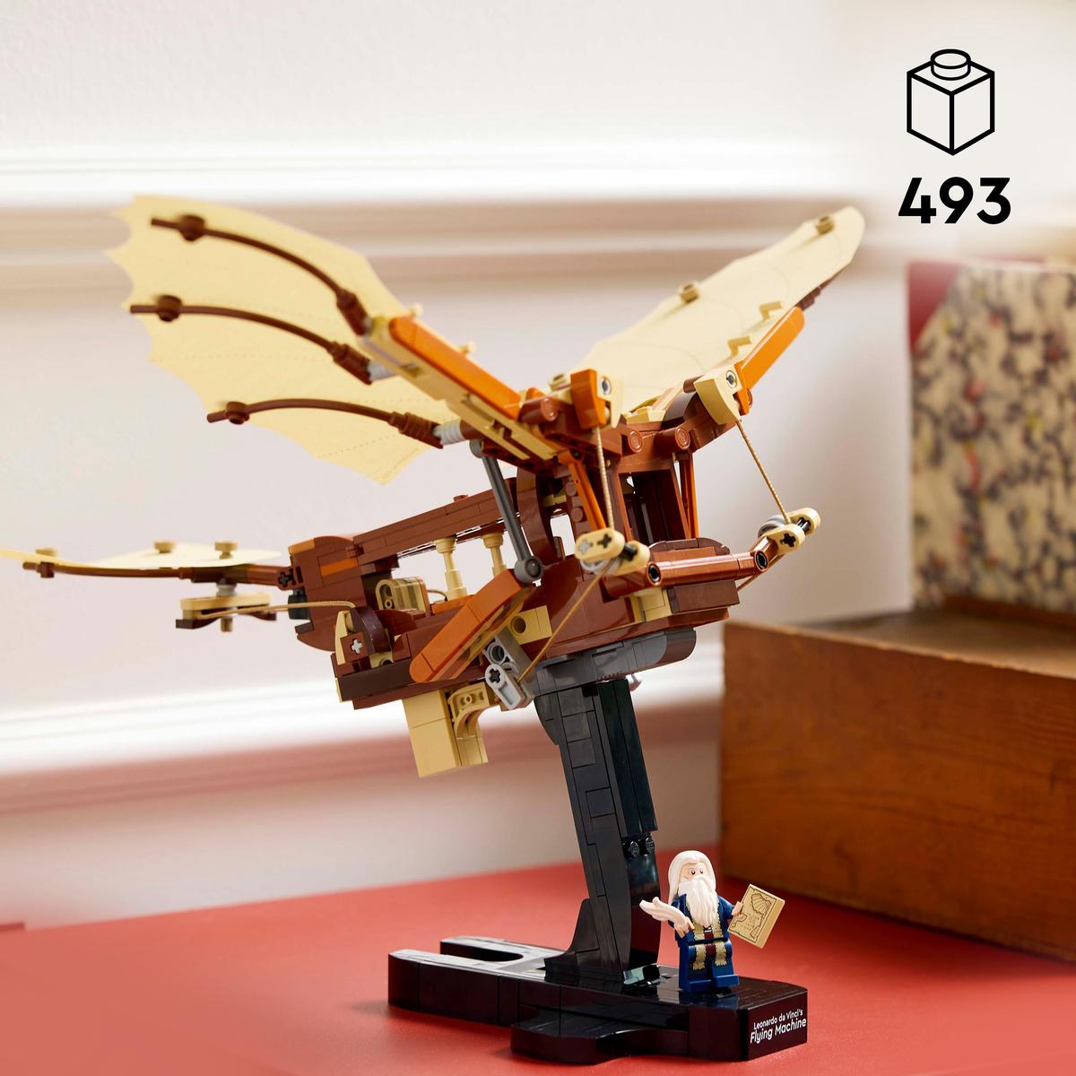 LEGO Icons 10363, Leonardo da Vincis flygmaskin