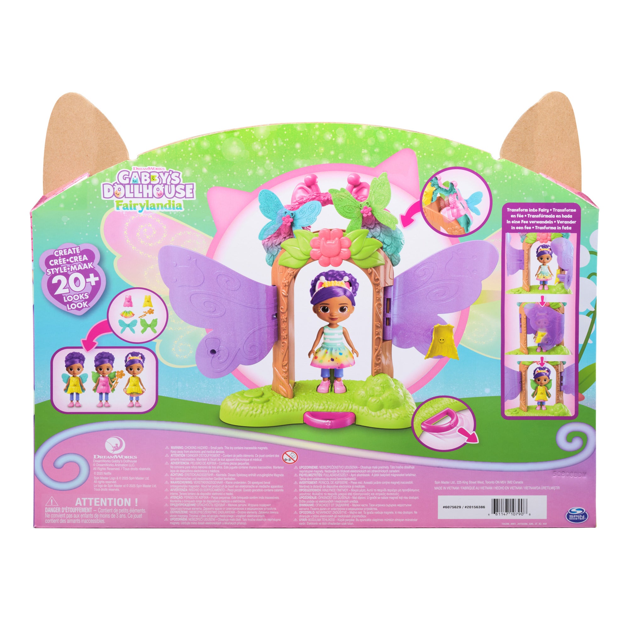 Gabbys Dockskåp Fairy Magic Reveal Lekset