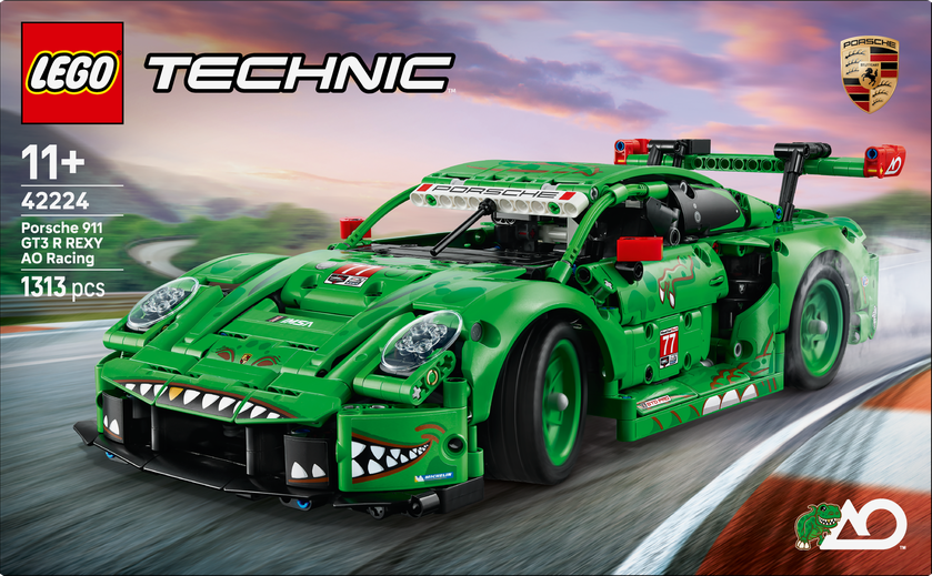 LEGO® Technic Porsche 911 GT3 R REXY AO Racing racerbil 42224