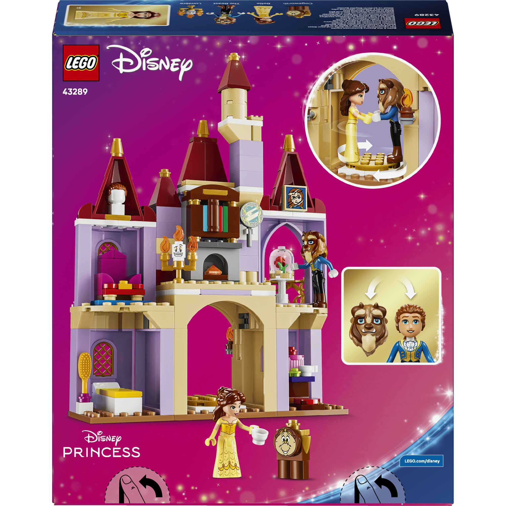 LEGO® │ Disney Princess Belles och Odjurets förtrollade slott 43289