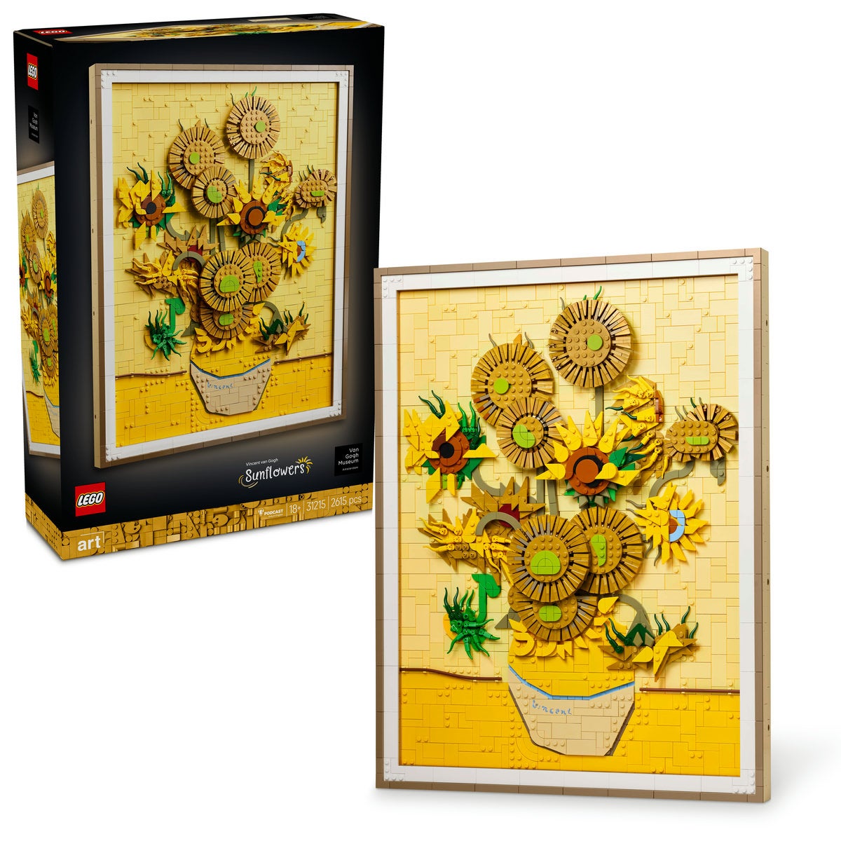 LEGO ART 31215, Vincent van Gogh – Solrosor
