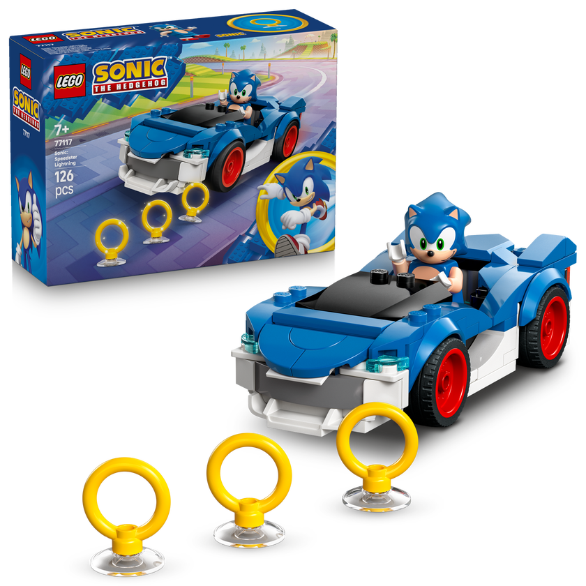 LEGO® Sonic the Hedgehog™ Sonic: Speedster Lightning 77117