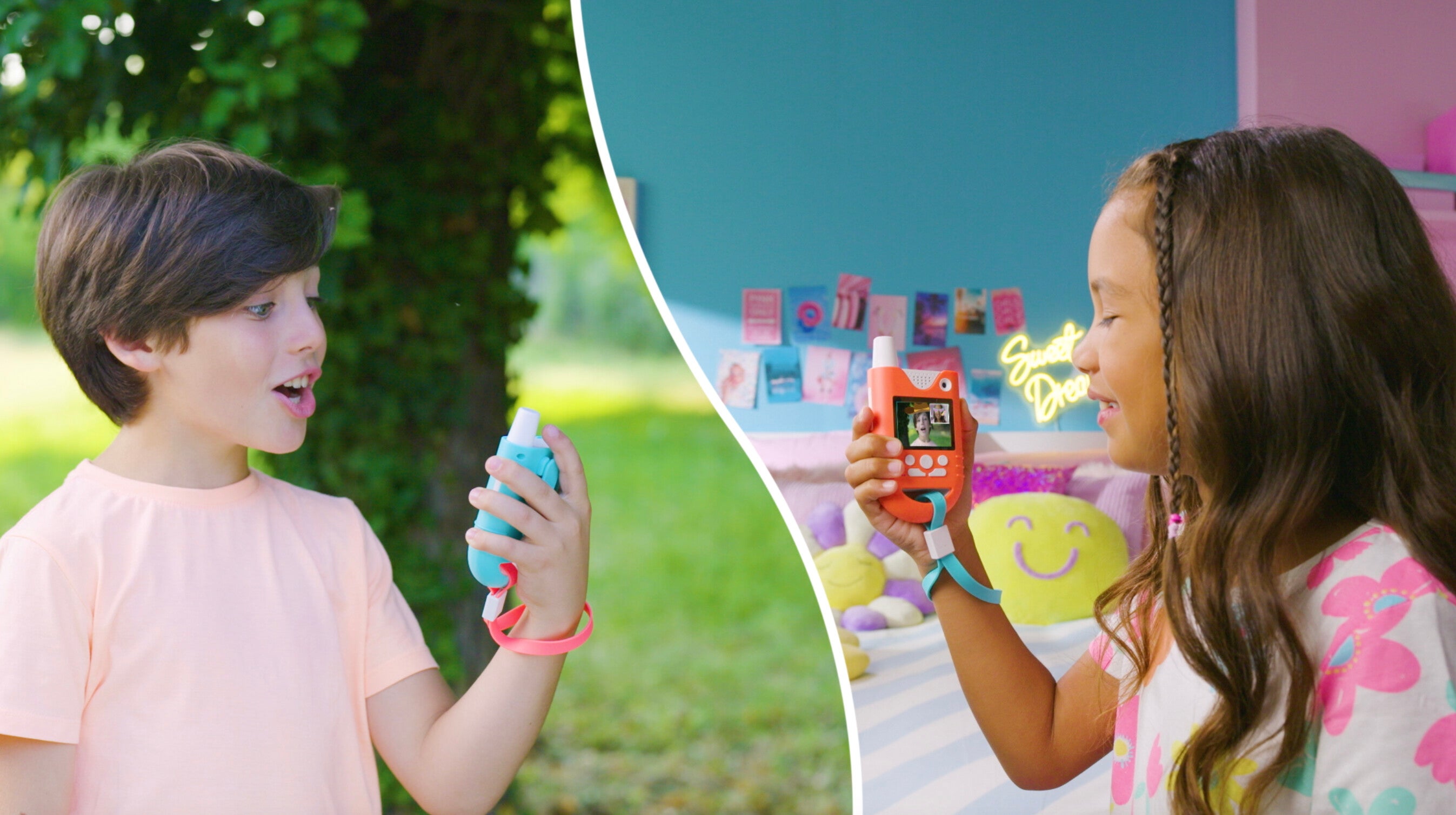 CREATOR Video Walkie-Talkies med rösteffekter