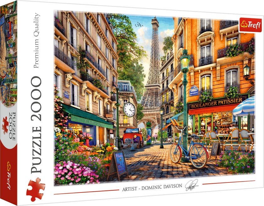 Trefl 2000-bitars pussel: Afternoon in Paris
