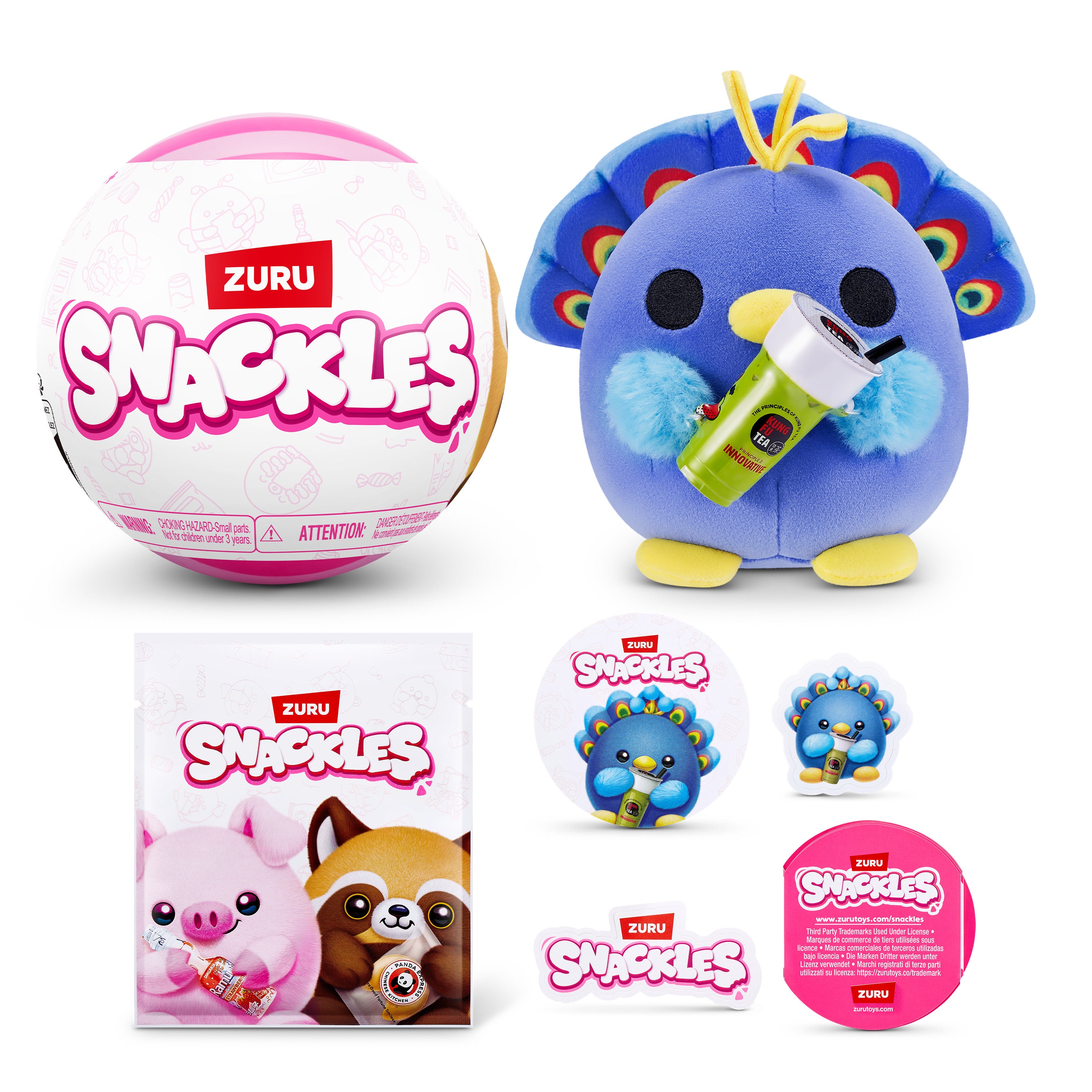 Snackles S3 Core Licensed Capsule 5"