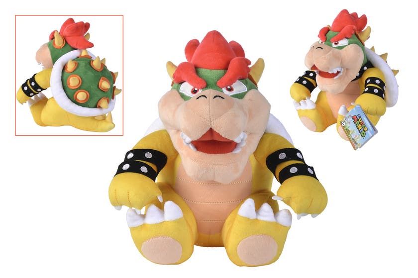 Super Mario, Bowser Gosedjur (27 Cm)