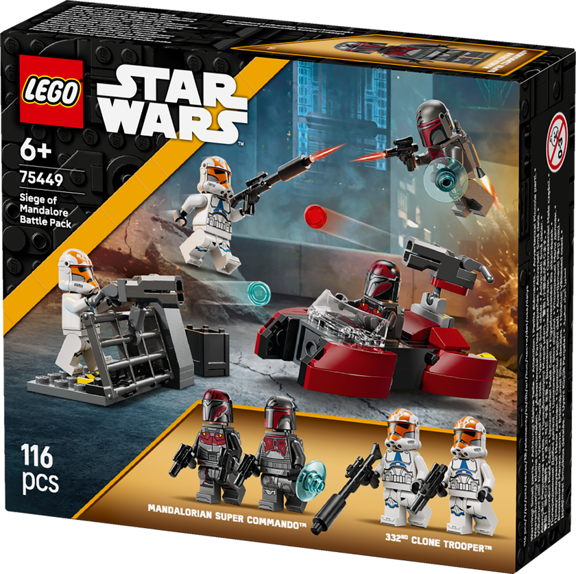 LEGO® Star Wars™ Siege of Mandalore Battle Pack Set 75449