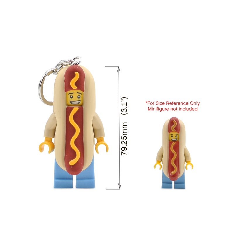 HOT DOG MAN Key Light: key chain with LED light