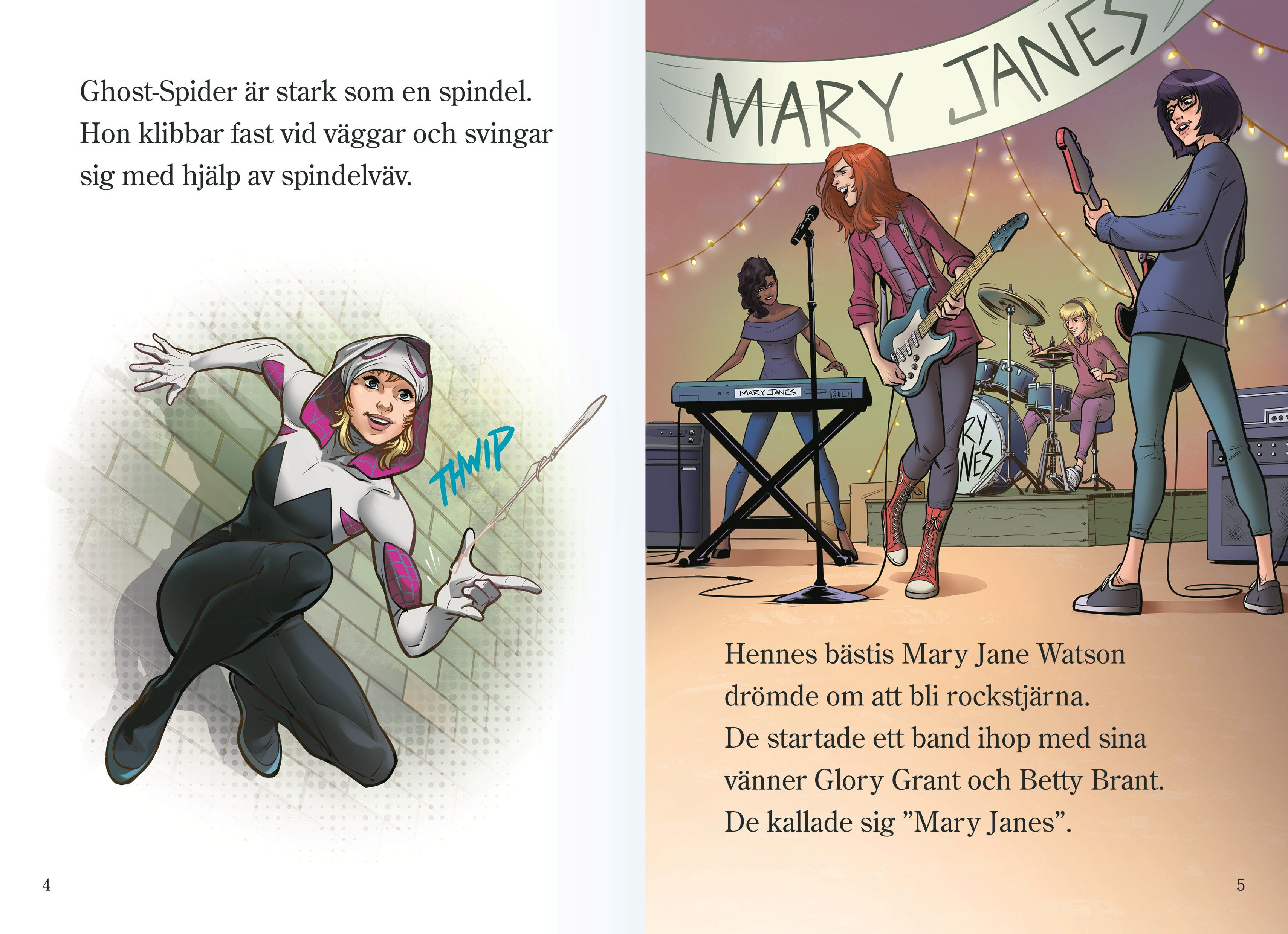 LÄTT ATT LÄSA MARVEL GHOST-SPIDER TILL RÄDDNING