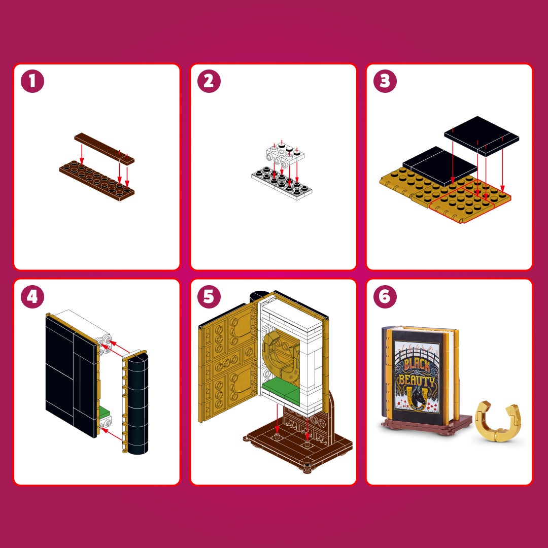 MAX Build more Premium Bricks Books - Black Beauty