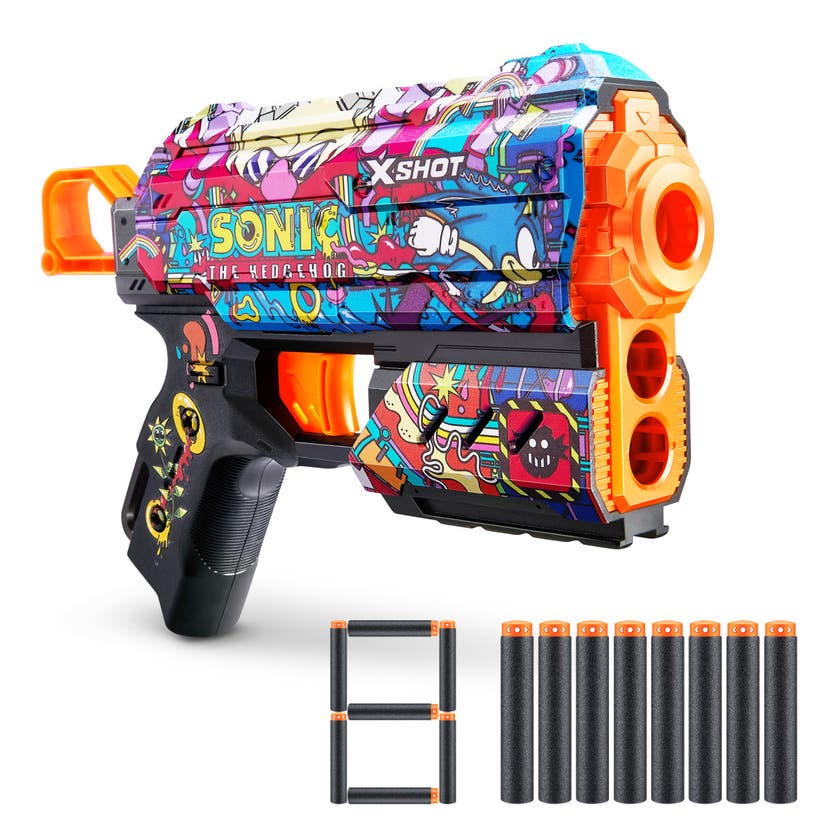 XSHOT SKINS-FLUX(8 Darts) SONIC