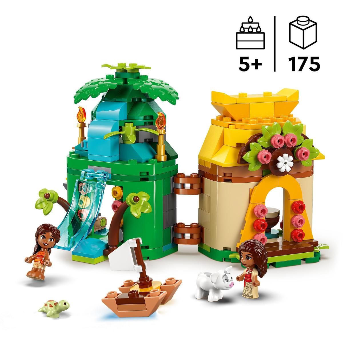 LEGO Disney Princess 43260, Vaianas skoj på ön