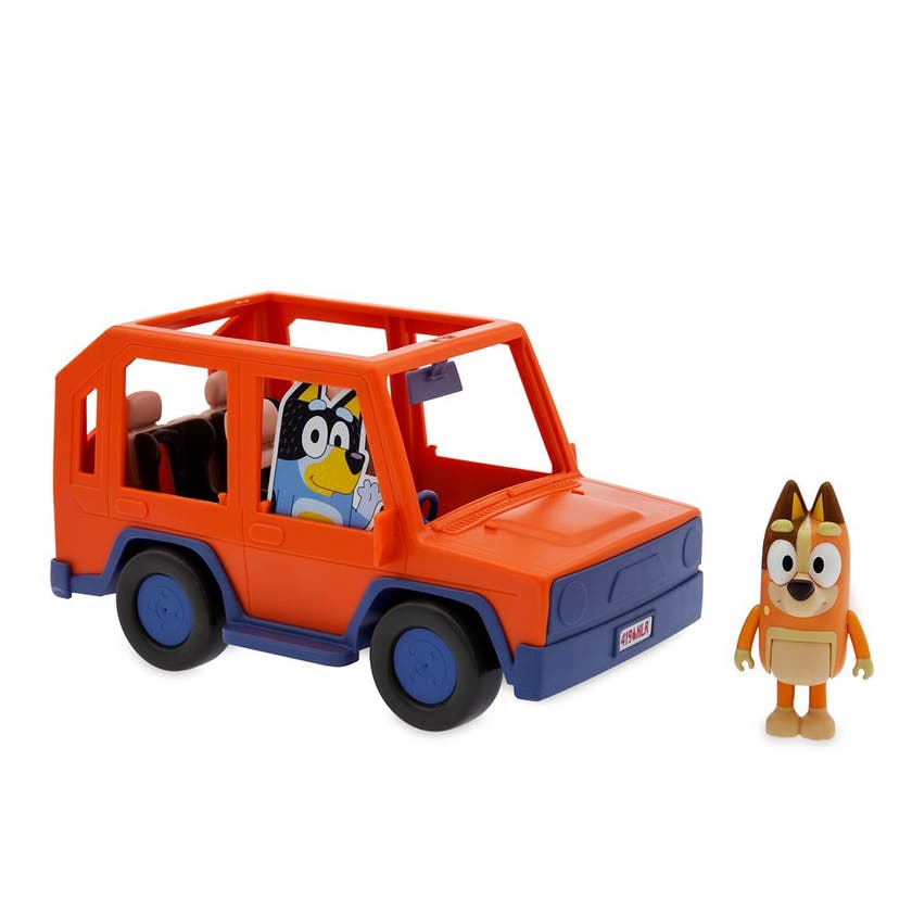 Bluey, Heeler Family Road Trip 4Wd Vehicle