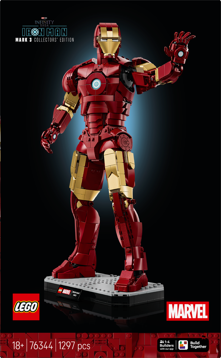 LEGO® | Marvel Iron Man Mark 3 – samlarutgåva 76344