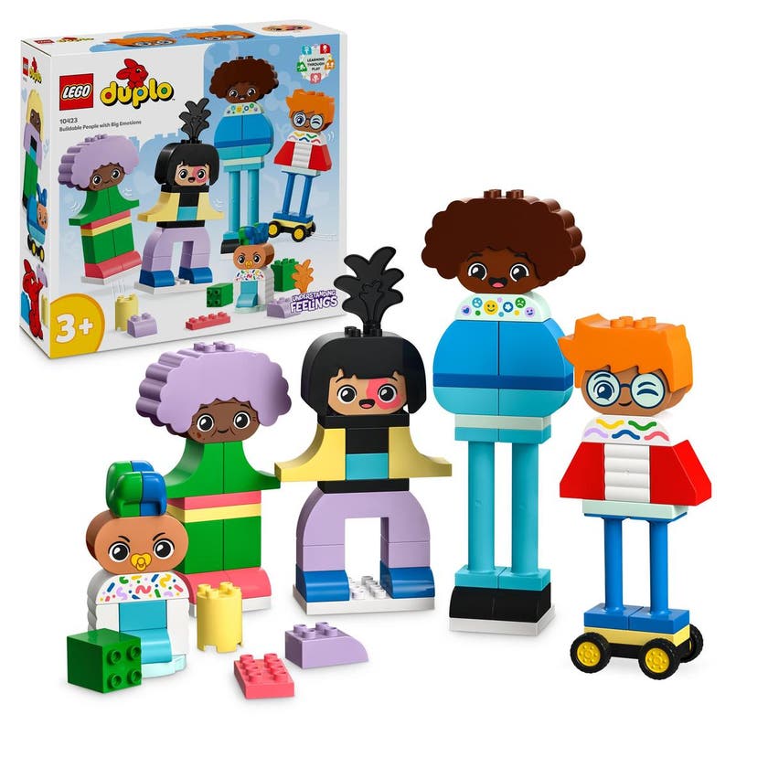 LEGO DUPLO Town 10423, Byggbara människor med stora känslor