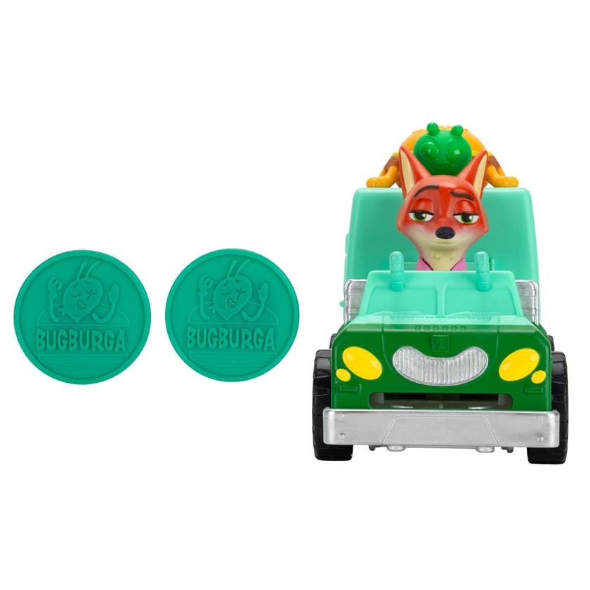 Zootropolis Core Vehicle Pull Back 10 CM Asst.