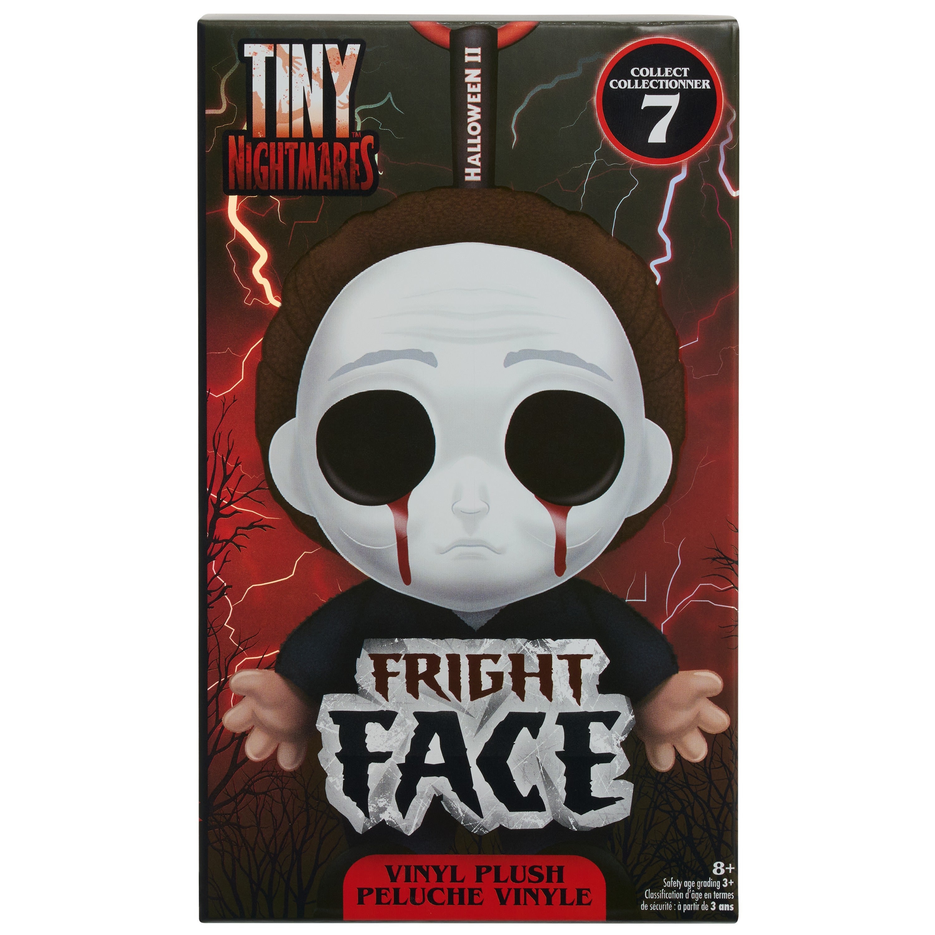 Tiny Nightmares vinyl face clip on 13 cm