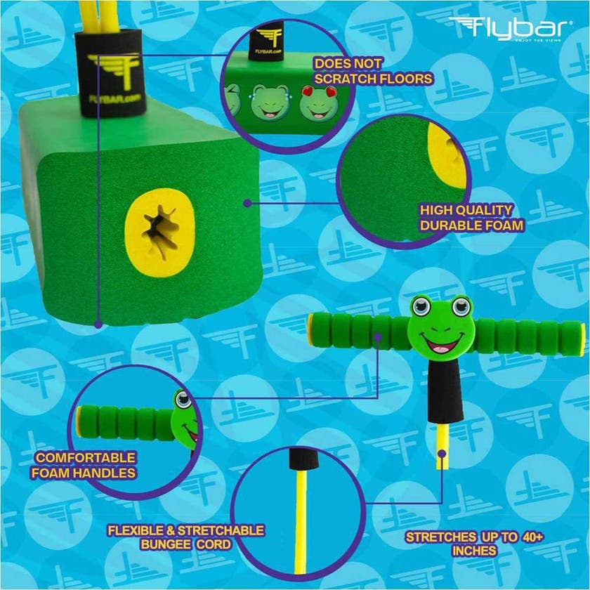 Frankie Frog Pogo Pals Hopper - Mjuk hoppstylta