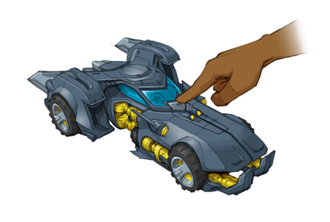 Mattel DC Premier Batmobile med Bat-Drone
