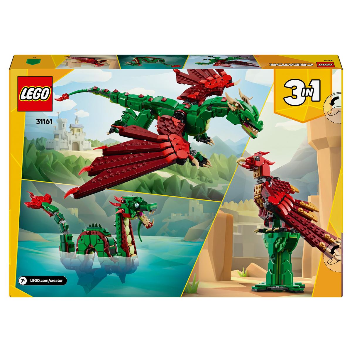 LEGO Creator 31161, Medeltida drake