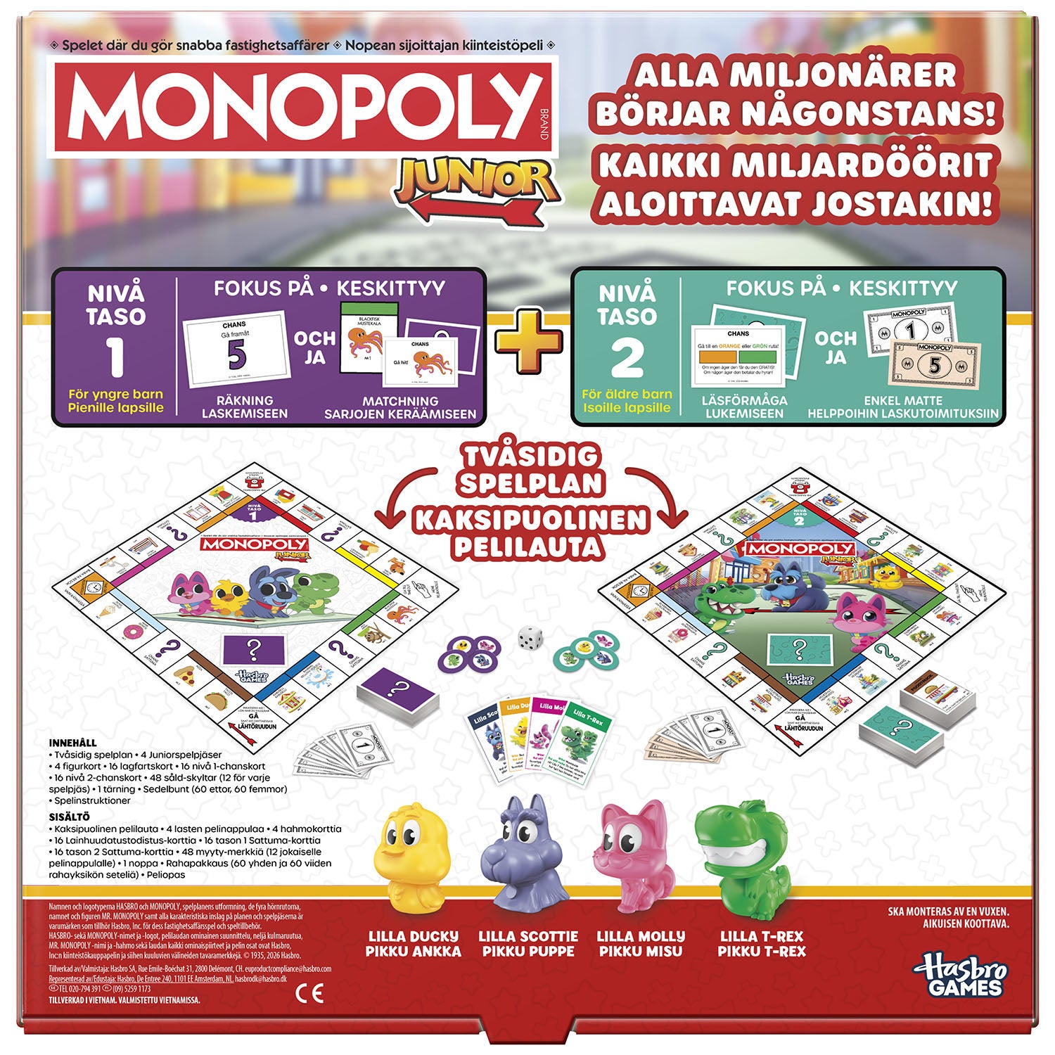 Monopol Junior Brädspel