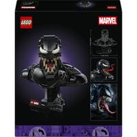 LEGO® | Marvel Venom – byst – Samlarbyggset för vuxna att bygga och visa upp – 76356