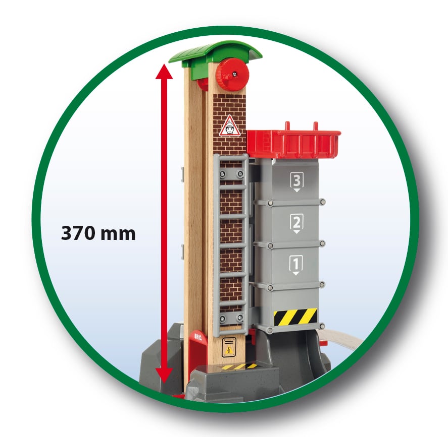 BRIO, Lift & Load 33887 Höglager tågset