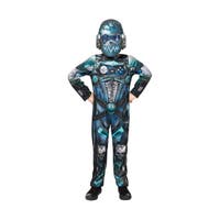 Halloween, Robot Overalls Game Over 6-8 Years. 128 Cm