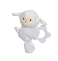 Sweeties Baby, Skallra med Bitleksak Lammet Louie 14 cm