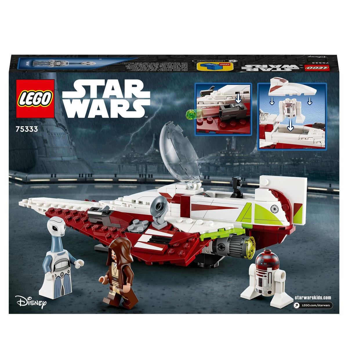 LEGO Star Wars 75333, Obi-Wan Kenobi’s Jedi Starfighter™