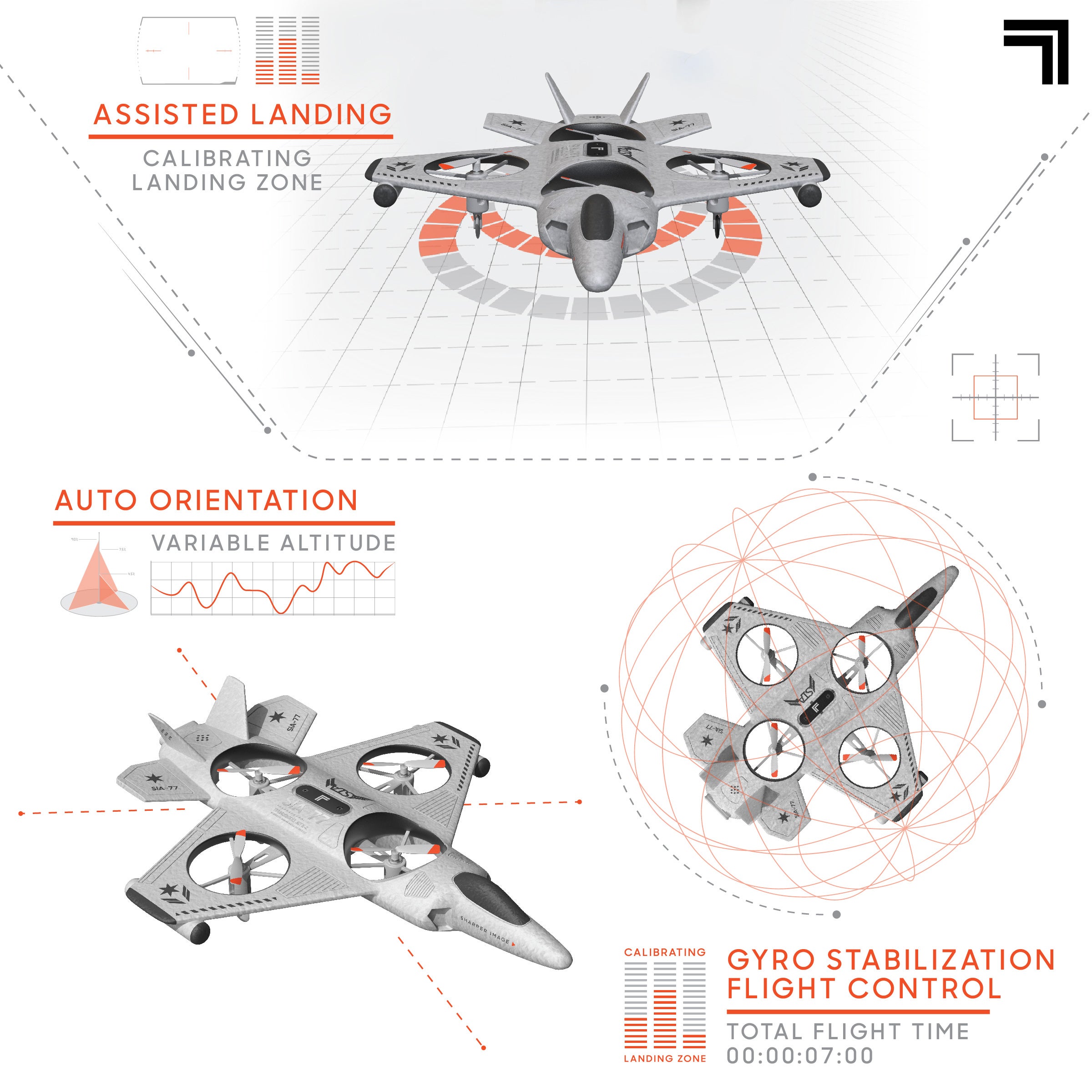Thunderbolt Jet X-2 Stuntdrönare