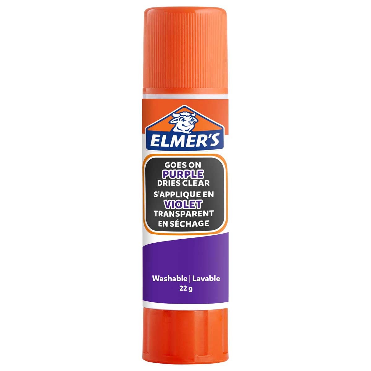 Elmer's 22 gram Disappearing Purple Glue stick