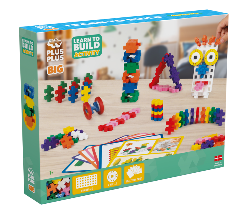 Plus-Plus, BIG Learn to build activity set